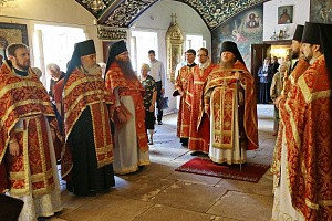 Наместник Николо-Угрешского монастыря в день тезоименитства получил Патриаршее поздравление