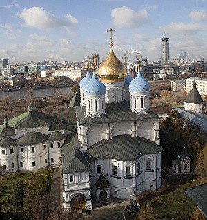 Епископ Савва возглавил престольный праздник в Новоспасском монастыре