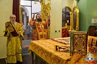 В Никольском монастыре Гомеля почтили память священномученика Алексия Лельчицкого