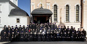 В Вознесенской Давидовой пустыни состоялась епархиальная конференция  к празднованию 1000-летия присутствия русского монашества на Афоне