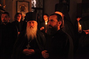В Высоко-Петровском монастыре состоялся монашеский постриг