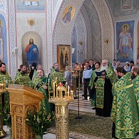 В Покровском Хотькове монастыре молитвенно отметили праздник обретения честных мощей преподобного Сергия, игумена Радонежского