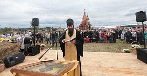 На подворье Новоспасского монастыря в с. Сумарокове состоялся фестиваль «Подворье»