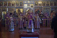 В Неделю 4-ю Великого поста глава Вологодской митрополии возглавил Литургию в Горне-Успенском монастыре Вологды