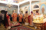 В день памяти мученицы Татианы епископ Салаватский Николай совершил Литургию на подворье Табынской обители в Стерлитамаке