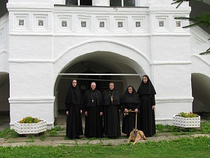 В Николо-Вяжищском монастыре отметили день тезоименитства игумении Антонии (Корнеевой)