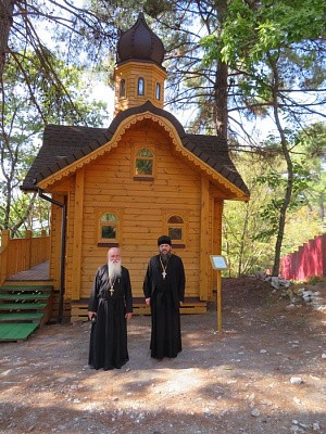Наместник Иосифо-Волоцкого монастыря посетил с инспекционной поездкой Черноморское подворье Краснодарского края