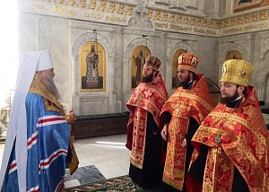 Избранные епископами монашествующие Русской Православной Церкви возведены в сан архимандрита