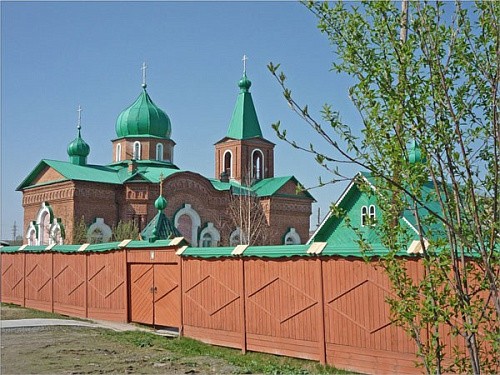 Свято-Троицкий мужской монастырь с. Тарасково г. Новоуральска 
