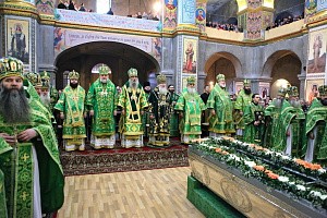 В Почаевской лавре прошли торжества  к 45-летию преставления прп. Амфилохия Почаевского