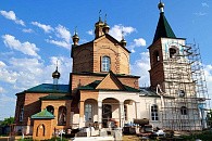 Строительство нового Казанского храма в Чимеевском мужском монастыре Курганской епархии завершится летом