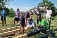 Николо-Бавыкинский монастырь в Рязанской области помогают восстанавливать добровольцы из Африки