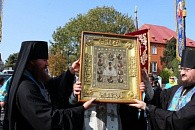 Список иконы Божией Матери «Знамение» из Коренной пустыни принесен в Знаменский собор г. Курска