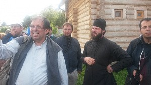 Паломники из Италии посетили подворье Новоспасского монастыря в селе Сумароково