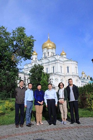 Воскресенский Новодевичий монастырь г. Санкт-Петербурга принял китайскую делегацию