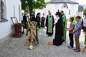 Епископ Пантелеимон освятил часовню в Марфо-Мариинской обители милосердия