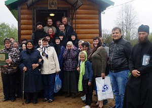 Насельницы Аносина монастыря посетили родину основательницы обители с. Гореново