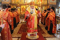 Митрополит Тихон совершил богослужение в Свято-Успенском монастыре Орла