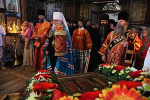 Митрополит Пантелеимон совершил Литургию в Борисоглебском Ростовском монастыре в день его престольного праздника