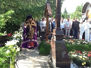 В Новоспасском монастыре почтили память  Высокопреосвященнейшего архиепископа Алексия (Фролова)