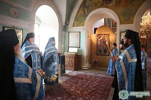 В Высоко-Петровском монастыре состоялся престольный праздник 