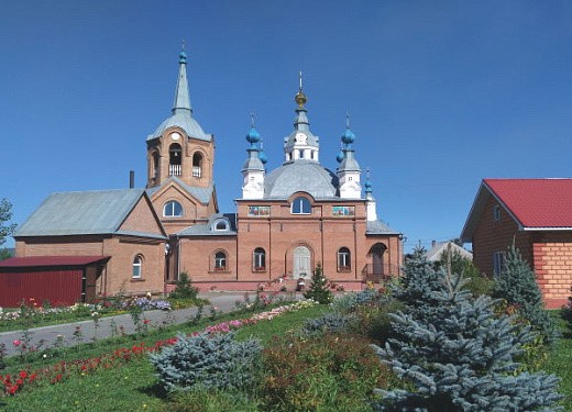 Свято-Пантелеимонов мужской  монастырь в с.  Безруково 