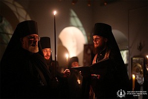 Наместник Высоко-Петровского монастыря совершил монашеский постриг священника Константина Симона
