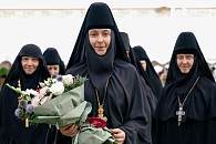 Архиепископ Брестский Иоанн поздравил настоятельницу Кобринского монастыря с 20-летием монашеского пострига