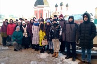 Студенты исторического факультета Института истории и политики МПГУ посетили Высоко-Петровский монастырь в Москве