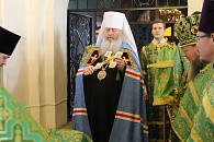 Митрополит Тихон отслужил Литургию в Богородице-Рождественском монастыре Владимира