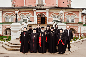 Святейший Патриарх Мар Игнатий Ефрем II совершил визит в Донской монастырь