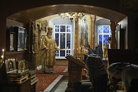 Председатель Синодального отдела по монастырям и монашеству совершил Литургию в Высоцком монастыре Серпухова