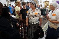 Подворье краснодарского женского монастыря «Всецарица» посетили многочисленные паломники