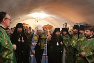 Митрополит Вологодский Савва совершил Божественную литургию в день памяти преподобного Димитрия Прилуцкого