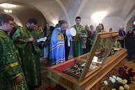 В день памяти преподобного Феодосия Тотемского в Спасо-Суморином монастыре Тотьмы молитвенно почтили память святого