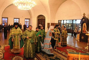Митрополит Виктор возглавил празднование прп. Аркадию Новоторжскому в Борисоглебском монастыре г. Торжка