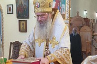 Епископ Елисей отслужил Литургию в Каменнобродском монастыре
