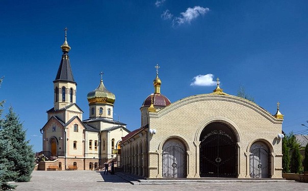 Женский монастырь в честь преподобного Сергия Радонежского Горловской епархии 