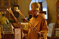 Епископ Феоктист отслужил Литургию в Никитском монастыре г. Переславля-Залесского