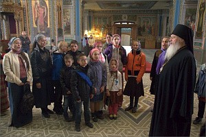 Валаамский монастырь принял беженцев из Донбасса