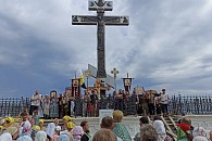 У стен Белогорского монастыря Пермской митрополии завершился ежегодный Белогорский Серафимовский крестный ход