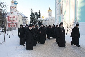 Патриарх Антиохийский Иоанн X побывал в Свято-Троицкой Сергиевой Лавре и посетил Московские духовные школы