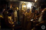В день памяти апостола Андрея Первозванного в Инкерманском монастыре в Крыму молитвенно отметили малый престольный праздник