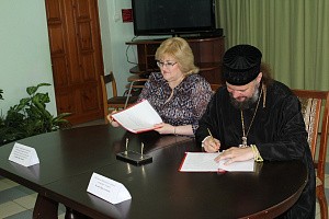 Вознесенский монастырь г. Сызрани подписал договор о сотрудничестве с ГБУ «Сызранский пансионат для инвалидов (психоневрологический интернат)»