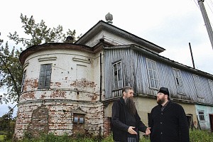 Начинается возрождение Александро-Куштского монастыря Вологодской епархии