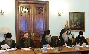 Состоялось очередное совещание игуменов и игумений ставропигиальных монастырей