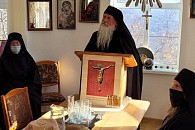 В Михайло-Афонском монастыре Адыгейской епархии в рамках регионального этапа Рождественских чтений состоялась монашеская секция 