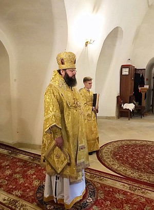 Митрополит Исидор совершил Литургию в Авраамиевом монастыре Смоленска