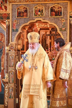 Патриаршее слово после богослужения в Александро-Невском скиту близ Переделкина