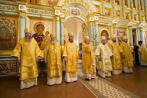 В Санаксарском монастыре состоялись торжества по случаю 15-летия прославления св. Феодора Ушакова